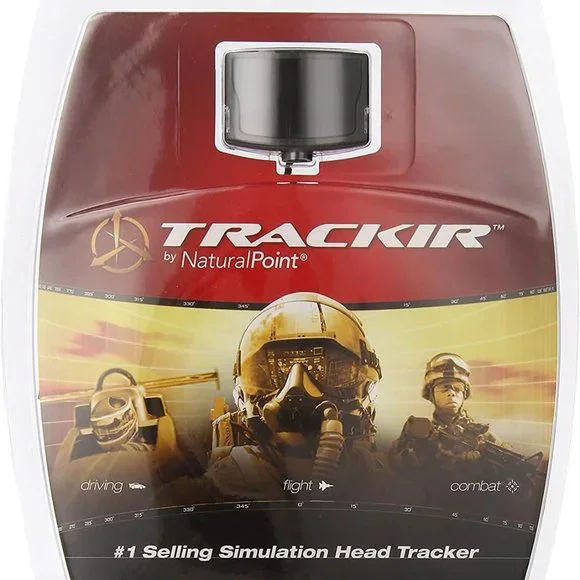 NaturalPoint TrackIr 5 head tracking gaming system withTrac Clip Pro & Cap